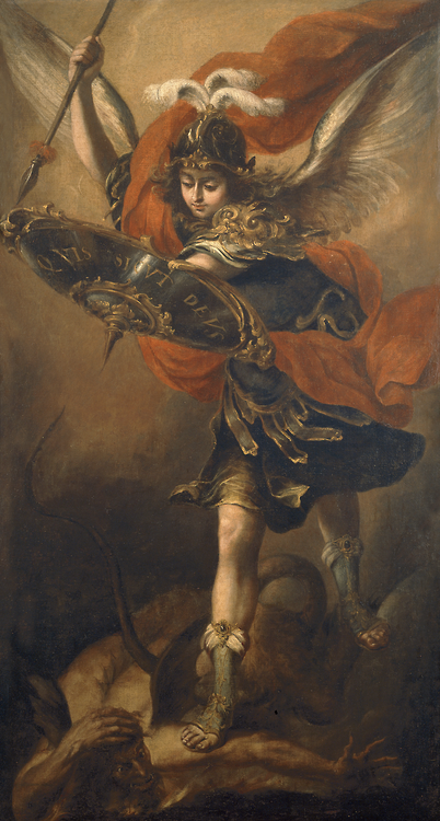 St. Michael - Valdes Leal Juan - San Miguel Arcangel ; Museo del Prado, Madrid, Espanha; 1656