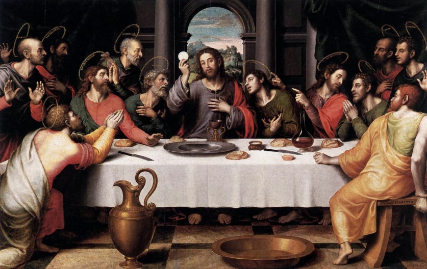 Last Supper by Juan de Juanes